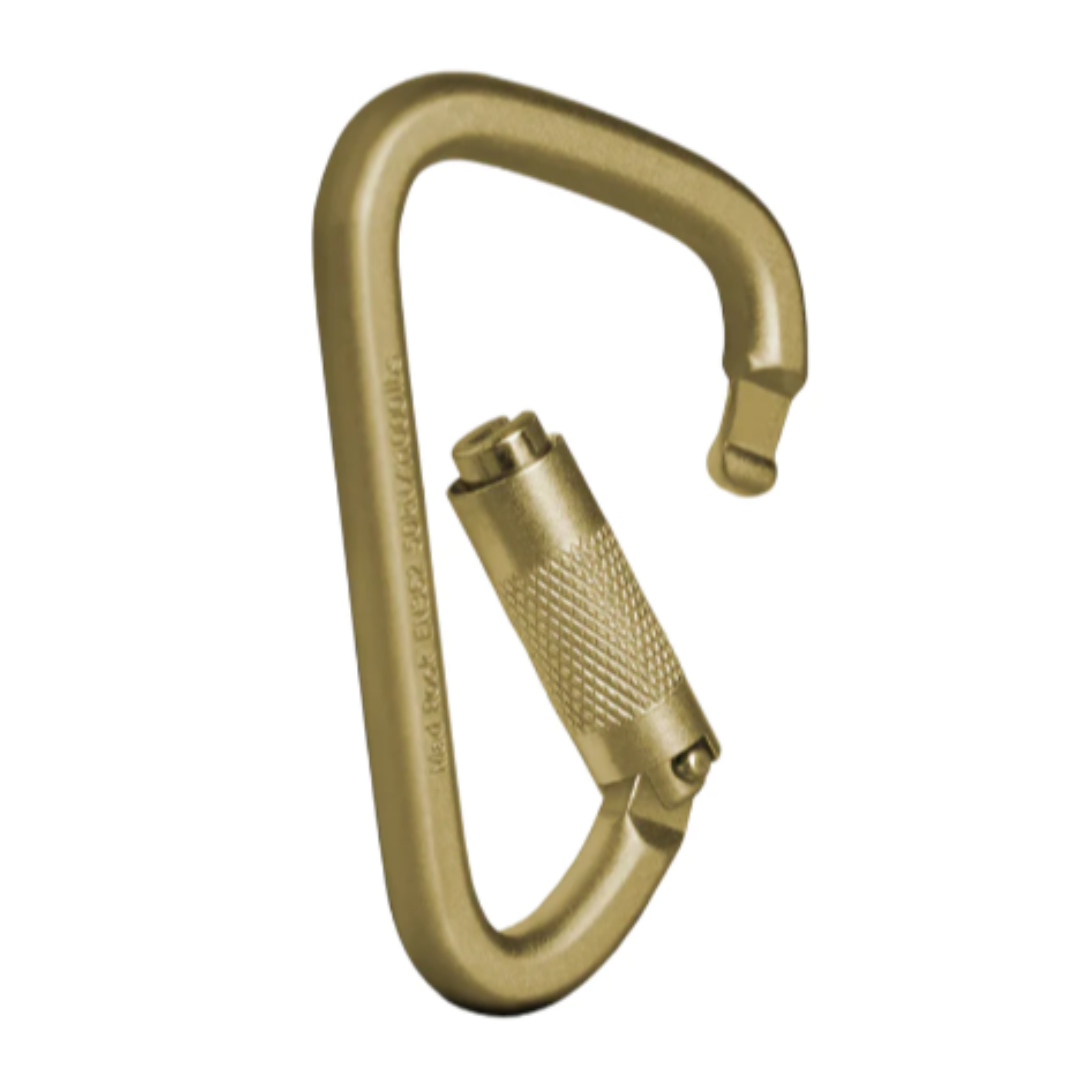 MAD ROCK XL Steel D Twist Locking Carabiner