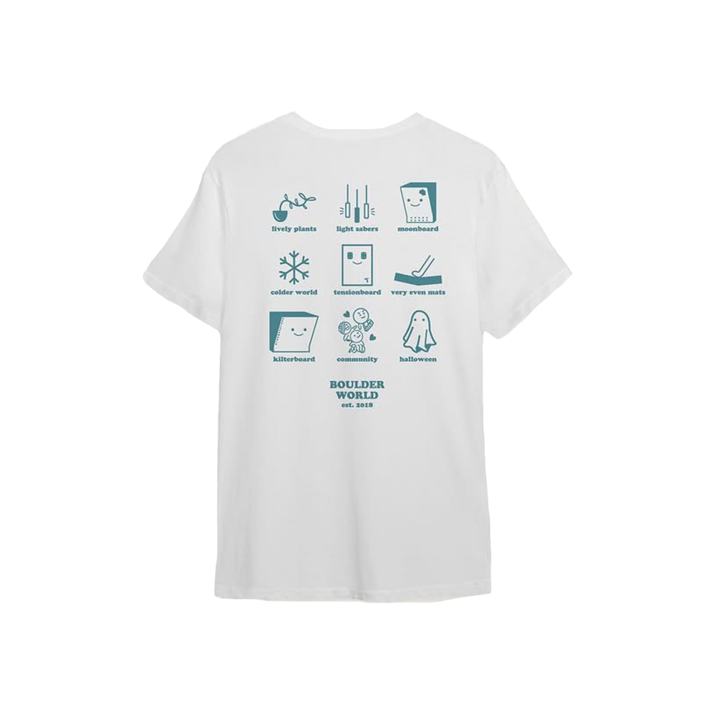 Boulder World Singpost T-shirt