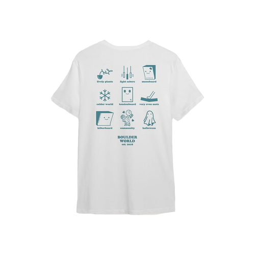Boulder World Singpost T-shirt