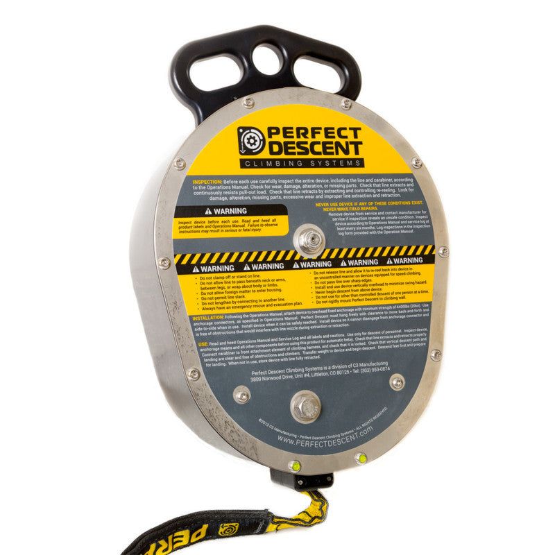 PERFECT DESCENT Direct Drive Auto Belay
