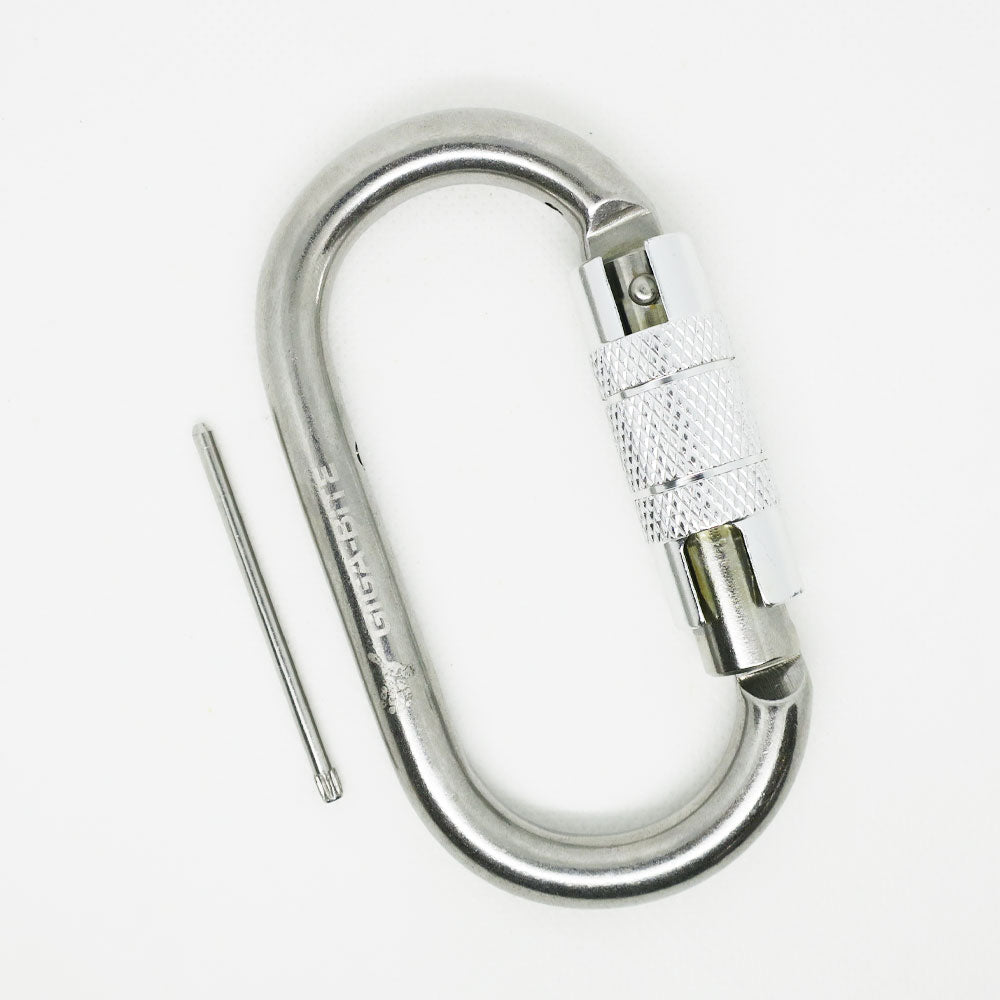 GIGA-BITE Triple Lock Carabiner w/Captive Pin