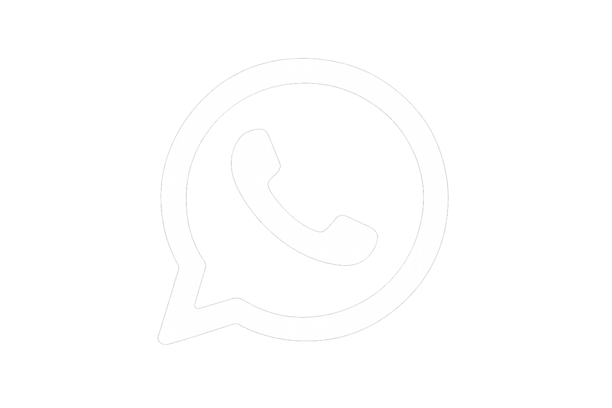 WHITE WHATSAPP ICON
