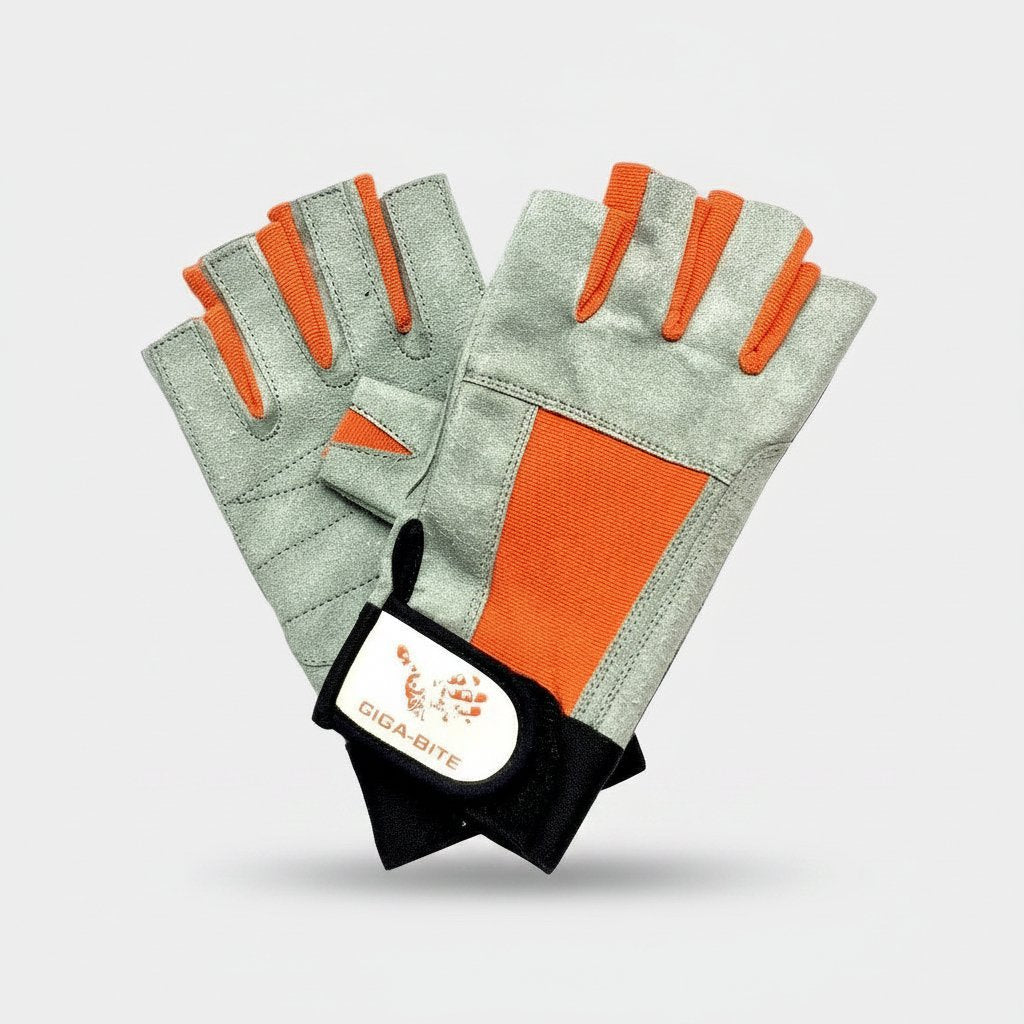 Half Leather Gloves